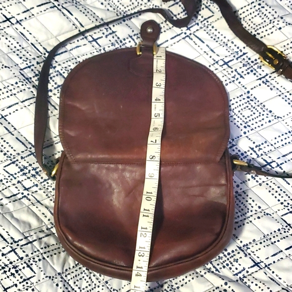 Vintage Australian Cowhide Leather Shoulder Bag - Picture 3 of 8